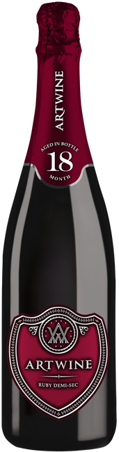 ARTWINE 18 Ruby Demi-Sec Sparkling 2019